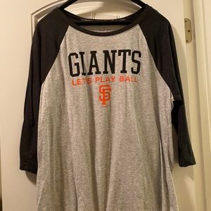 San Francisco Giants “Let’s Play Ball” 3/4 sleeve